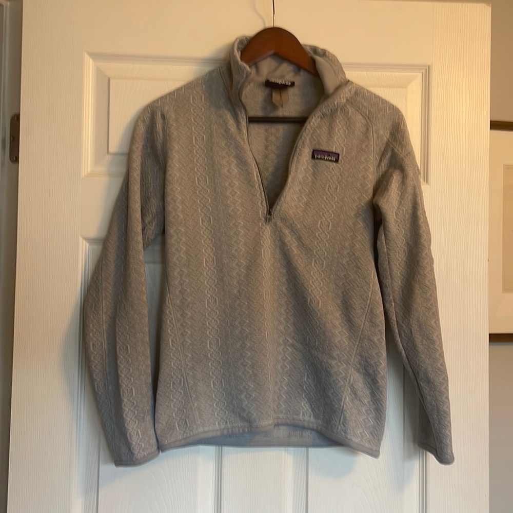 Patagonia zip up fleece